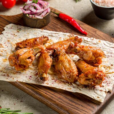 Шашлык из куриных крылышек в Halal Grill по цене 775 ₽