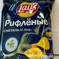 Lays Сметана и зелень в Фуд-Корт