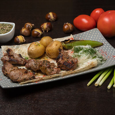 Шашлык из телятины в У березки по цене 680 ₽