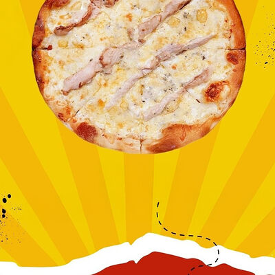 Пицца Цыплёнок-дорблю в Красная панда по цене 999 ₽