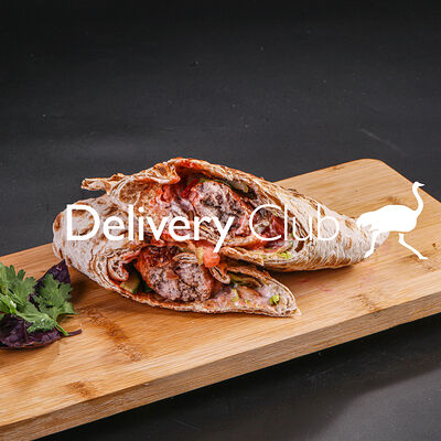 Шаурма с люля-кебабом из баранины в Бакинский Chef по цене 425 ₽