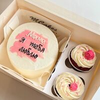  Набор бенто-торт и капкейки мама я люблю тебяв MCakes - торты и десерты