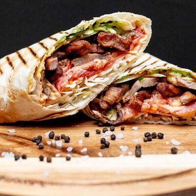 Шаурма свиная Только мясо в Shawarma bar Shawa 36 по цене 210 ₽