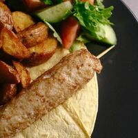 Люля-кебаб мясной с Айдахо в IceКафе