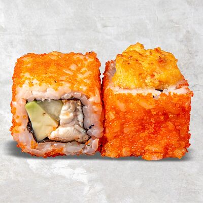 Запеченный ролл Гейша в Нэцкэ по цене 649 ₽