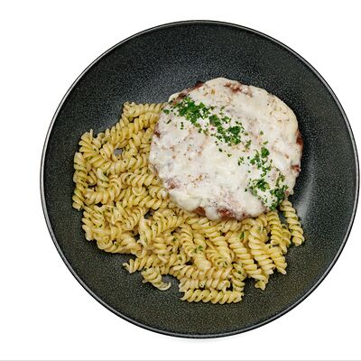 Бифштекс с пастой джирандолев Мистер лим по цене 410 ₽