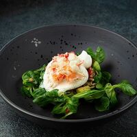 Буррата с крабом в Fish Point