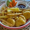 Комбо детское с куриными наггетсами, картошечкой фри, овощными палочками и кетчупом в ТестоФарш по цене 395