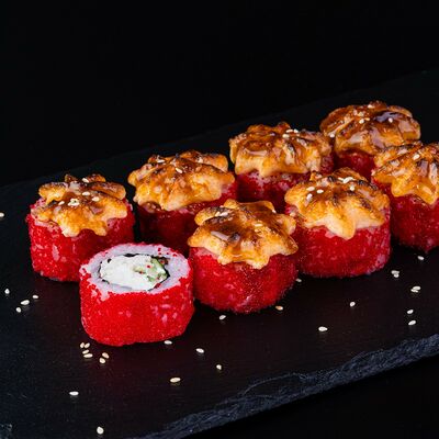 Калифорния запеченная с крабом в СушиТаяки по цене 913 ₽