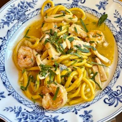 Паста с морепродуктамив ROMO по цене 1550 ₽