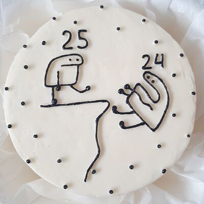 Бенто-торт Скидывает со скалыв Чародейка сладостей по цене 2140 ₽