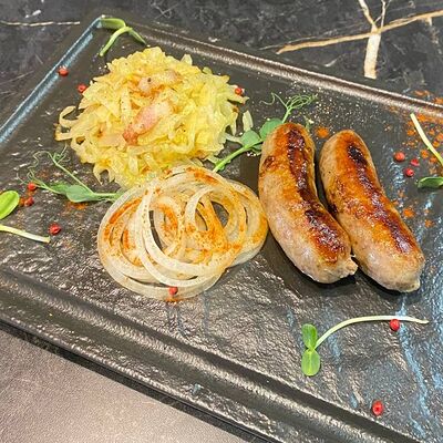 Колбаска гриль из мраморной говядины в GEREFORD по цене 715 ₽