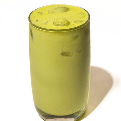 Айс матча латте в The art cafe по цене 370 ₽