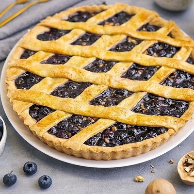 Черничный тарт в Время пирогов по цене 1125 ₽