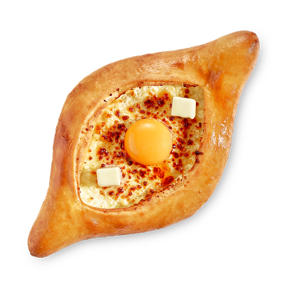 Хачапури по-аджарски в Старик хинкалыч по цене 505 ₽