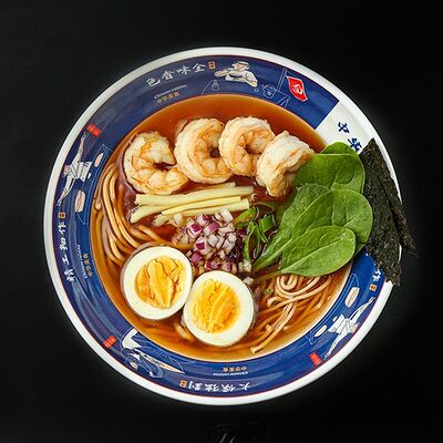 Рамен с креветками в RollWok club Азиатская кухня по цене 679 ₽