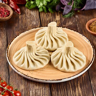 Хинкали с индейкой в Бачо&хинкали по цене 383 ₽