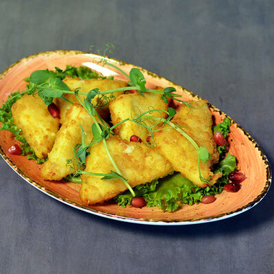 Сулугуни жареный в Грузия и вино по цене 550 ₽