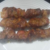 Шашлык на палочке Свиная шея в Гриль Бургер