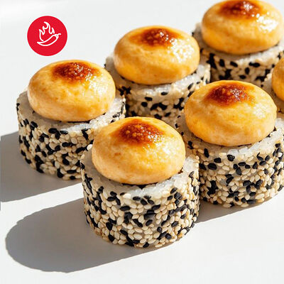 Роллы Тунец Спайси запеченные в Банхоф по цене 369 ₽