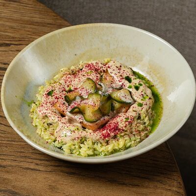 Радужная форель с орзо в БарТо по цене 1897 ₽