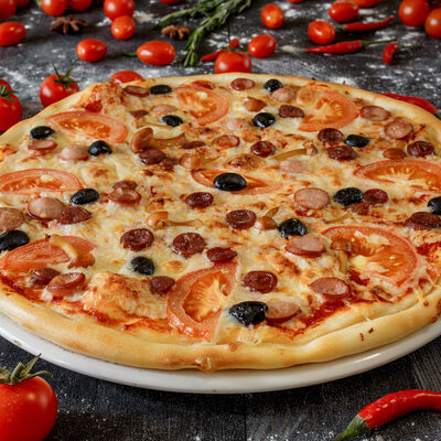 Пицца Охотничья в Аквасуши по цене 599