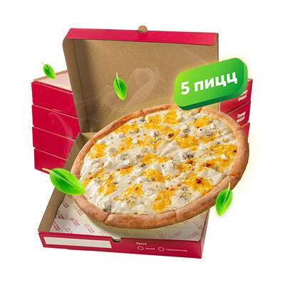 Пицца-сет Комбо из 5 пицц в Ташир Пицца по цене 4050 ₽
