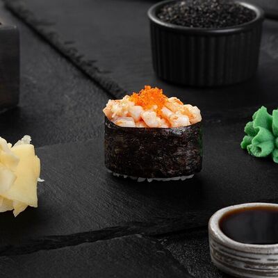 Гункан Креветка спайсив SUSHI LAND LUXURY по цене 399 ₽