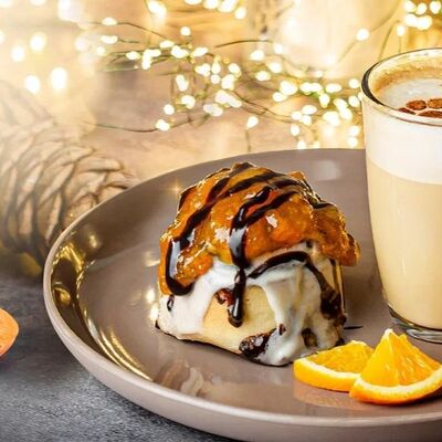 Мини шокобон Апельсин-абрикос в Cinnabon по цене 250