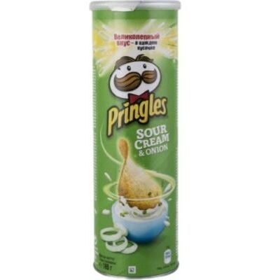 Чипсы Pringles сметана и лук в Кофенгаген по цене 400 ₽