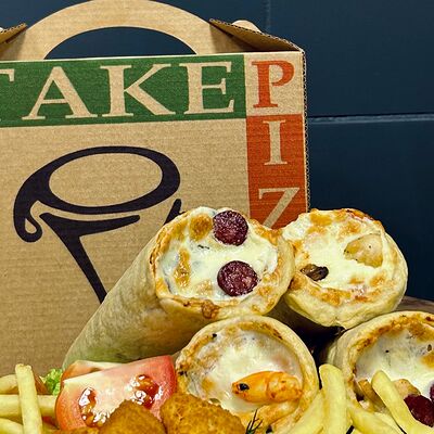 Набор колбасный в Take Pizza пицца в конусе по цене 2860 ₽
