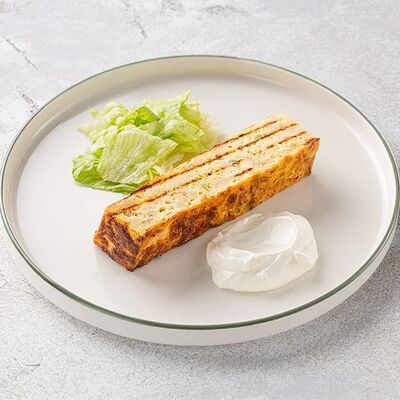 Запеченый омлет с ветчиной и моцареллой в Шоколадница по цене 550 ₽