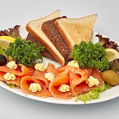 Семга с тостами в Йоркшир по цене 1620 ₽