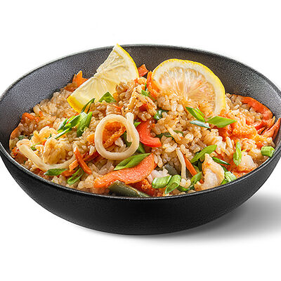 Рис с морепродуктами в Суши Make по цене 459 ₽