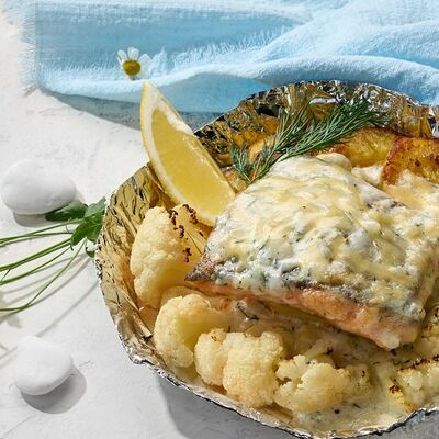 Филе форели в сливочном соусе в Чебуречная Брынза по цене 1255 ₽