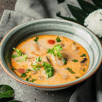 Суп Том Ям в Баклажан в ТЦ 