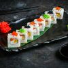 Ролл Ханаби с икрой лосося и манго в сливочном сыре в Fast Япония Premium Sushi по цене 584