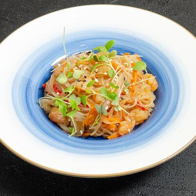 Фунчоза с креветкой в Братья Пироговы по цене 297 ₽