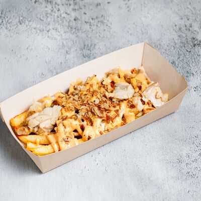 Картофель фри с курочкой гриль в Удачно завернули по цене 390 ₽