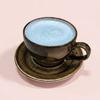 Лавандовый раф в Flat coffee