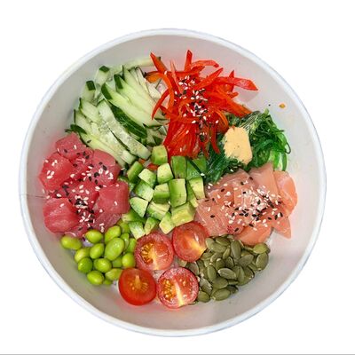 Поке Две рыбыв Кимура Суши & Поке по цене 805 ₽