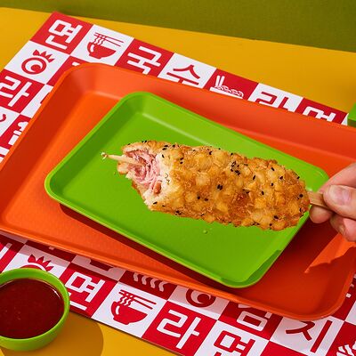 Корн-дог с сосиской в Korean Chick по цене 297