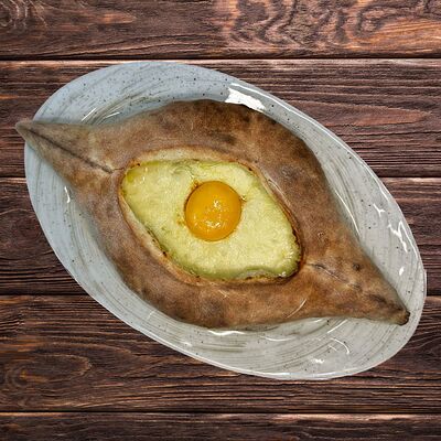 Хачапури по-аджарски в Фрегата Латина по цене 745 ₽