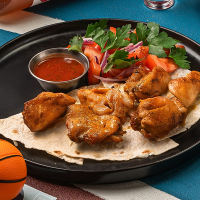 Шашлык из курицы в Ермолаевъ спорткомитет по цене 565 ₽