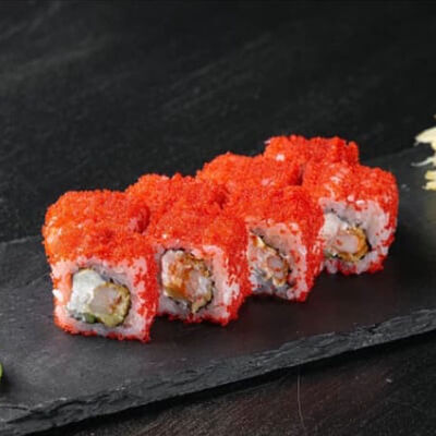 Ролл Калифорния с крабомв Мёд по цене 559 ₽