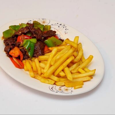 Комбо Фри с мясом в Лагманхана№1 по цене 3880 ₸