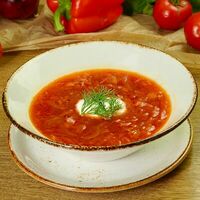 Борщ с телятиной в Fixed Pizza & Pasta