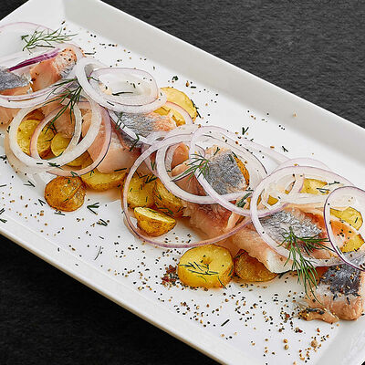 Сельдь с картофелем в Pronto Pizza по цене 480 ₽