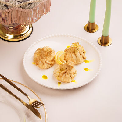 Хинкали жареные с телятиной в Линия Вкуса по цене 480 ₽