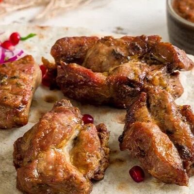 Шашлык из cвинoй шейки в ШАШЛЫК & BBQ по цене 995 ₽